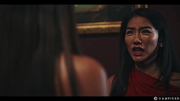Ebony & asian interracial horror sex vampire girls in mind controlling mesmerizing lesbian action