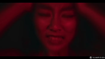 Ebony & asian interracial horror sex vampire girls in mind controlling mesmerizing lesbian action