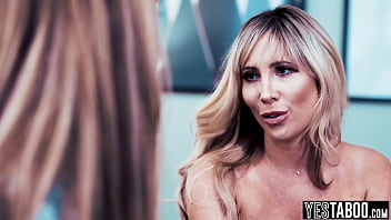 Big boobs blonde milf boss fucks her subordinates lesbian step daughter