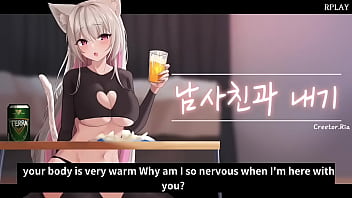 The asmr of cute korean creator ria