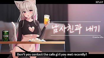 The asmr of cute korean creator ria