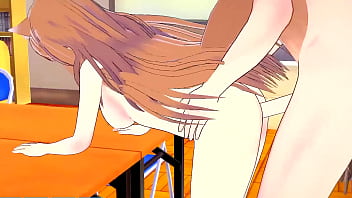 Horny fox girl gets her pussy shot with so much cum anime hentai