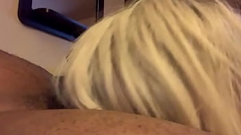 Blonde wanted a taste real quick