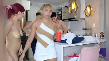 Unashamed naked girls and guys ass and cock exhibition