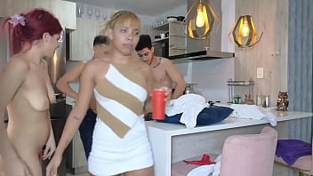 Unashamed naked girls and guys ass and cock exhibition