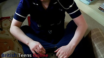 Nurse visits a patient for sperm sample