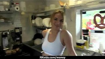 Sexy wild chick gets paid to fuck 12