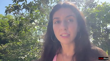 Crazy cumwalk in amazing place full of people almost caught