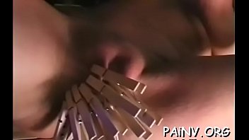 Young bitch bondage act