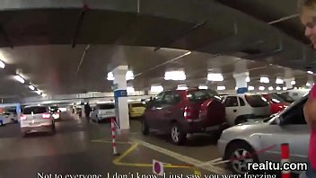 Charming czech sweetie gets seduced in the mall and fucked in pov