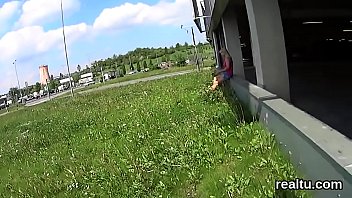 Charming czech sweetie gets seduced in the mall and fucked in pov