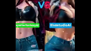 Cold beauty vs fierce energy — different styles same storm inside which side are you ️