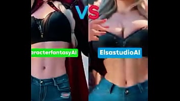 Cold beauty vs fierce energy — different styles same storm inside which side are you ️