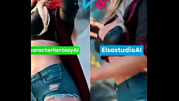 Cold beauty vs fierce energy — different styles same storm inside which side are you ️