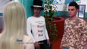 Being a dik #244 innocent busty blonde virgin begs me not to be mad at her