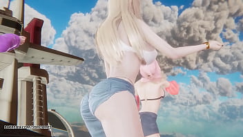 Mmd unis curious ahri akali seraphine