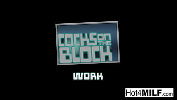 Busty babe loves that cock