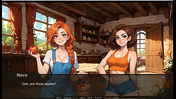 Farmer kink taboo hentai game ep 1 massive cock grow in front of my step sisters