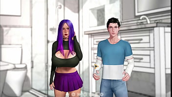 Young man fucking every lady in the house part4