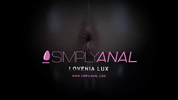 Seductive anal action with lovenia lux by simply anal