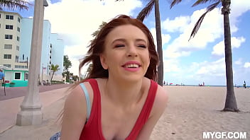 Beach day ends with dick