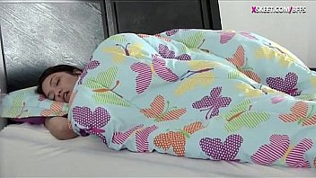 Blond friend banged on their sleepover