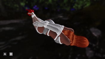 Vibrator bondage graveyard escape playthrough