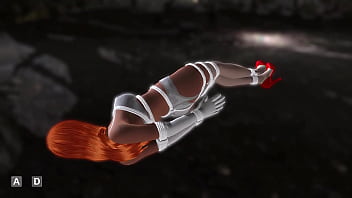 Vibrator bondage graveyard escape playthrough