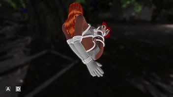 Vibrator bondage graveyard escape playthrough