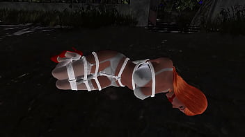 Vibrator bondage graveyard escape playthrough