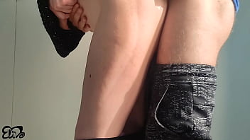 Deepthroat and creampie after one month quarantine