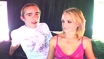 Rookie nookie petite blonde babe gets fucked & facialled