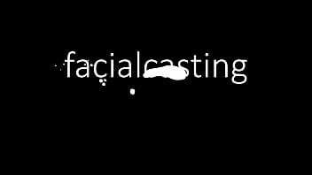 Beauty gets massive facial load in casting
