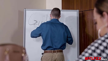 Supportive secretary gave a hand to the bosses