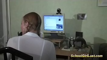 Cute french s first double penetration