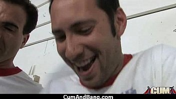 Sexy ebony snatched and group fucked by white dudes 8