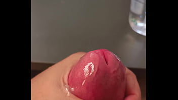 Closeup of my cock head