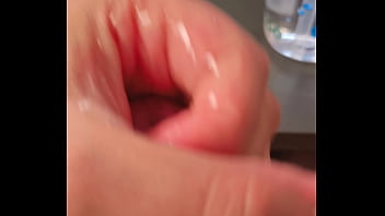 Closeup of my cock head