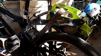 Wide open throttle chainsaw bike