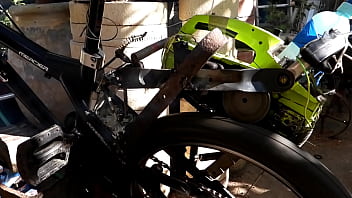 Wide open throttle chainsaw bike