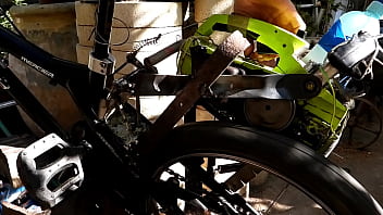 Wide open throttle chainsaw bike