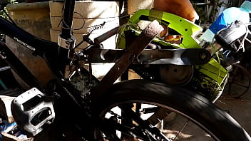 Wide open throttle chainsaw bike