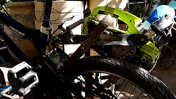 Wide open throttle chainsaw bike