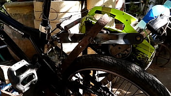 Wide open throttle chainsaw bike