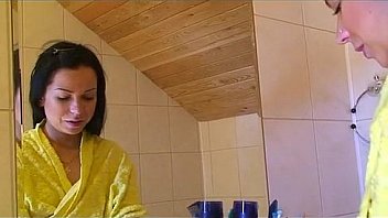 Cock sucking and sex on the stairs