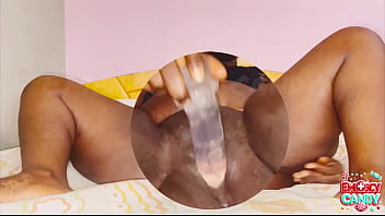 Just a girl and her toy having a great time