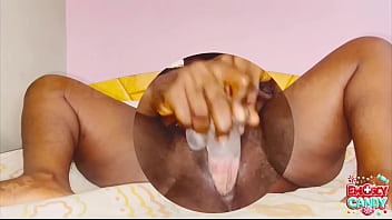 Just a girl and her toy having a great time