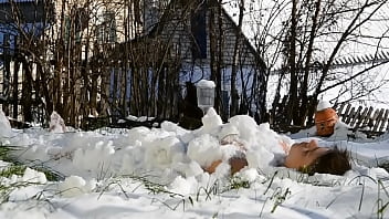 Paul Gets Covered In Snow thumbnail