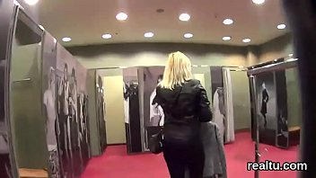 Striking czech teenie is tempted in the hypermarket and penetrated in pov