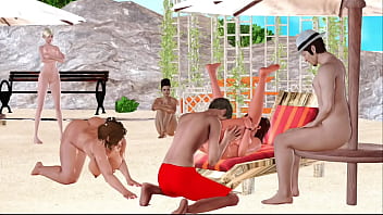 Max's life cap 29 follando a una milf en la playa frente a su esposo